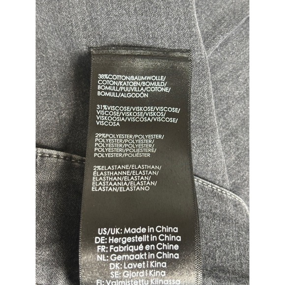 Liverpool Los Angeles The Skinny Pull On Jeans Faded Black Gray Women Size 6 - Picture 7 of 9